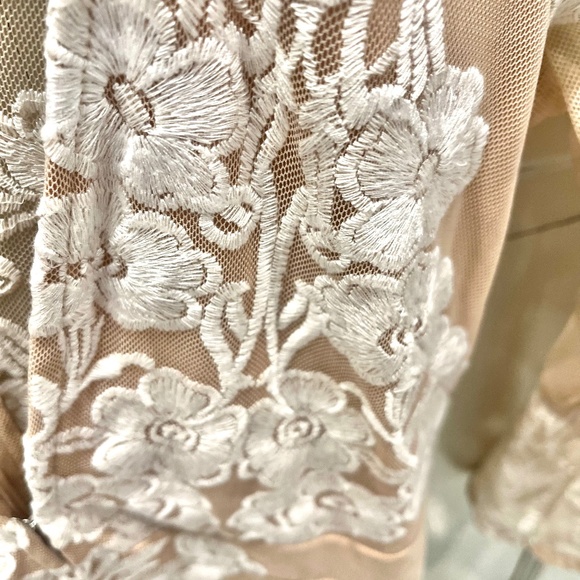 Free People Temecula Dress Ivory  XS made by  For Love and Lemons - Picture 6 of 9